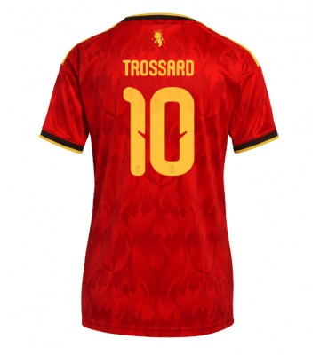 Belgien Leandro Trossard #10 Hjemmebanetrøje Dame VM 2026 Kortærmet